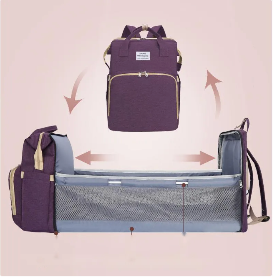 Portable Diaper Bag Backpack