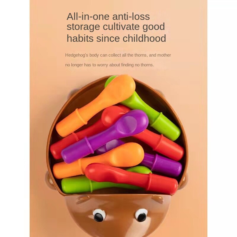 Montessori Hedgehog Skill Toys
