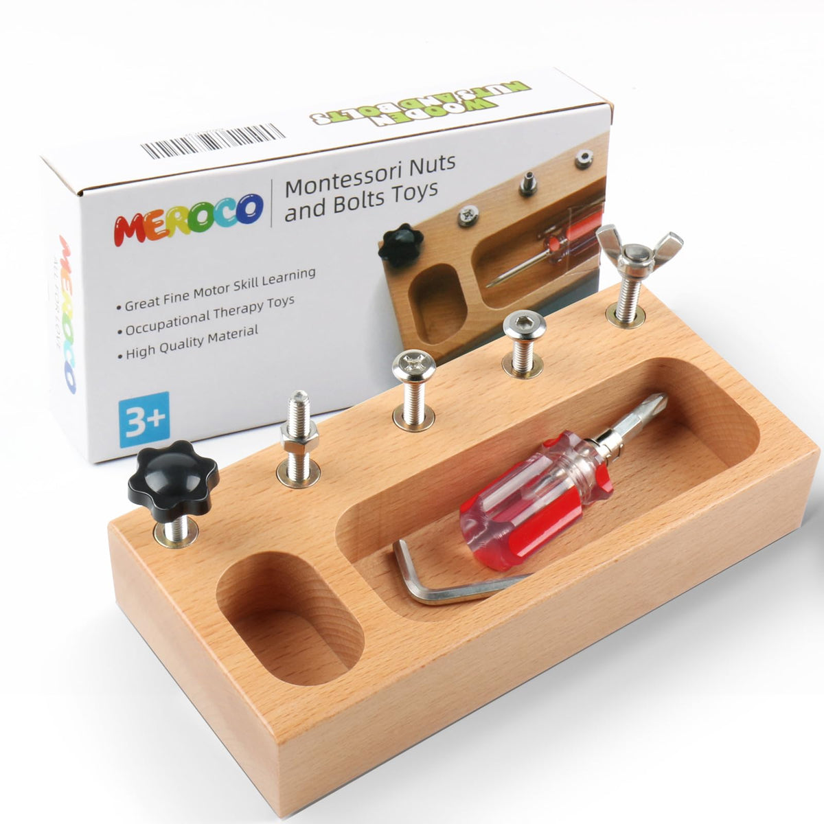 Montessori Toddler Screwdriver Board