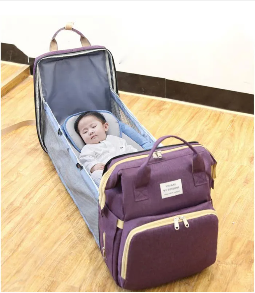 Portable Diaper Bag Backpack