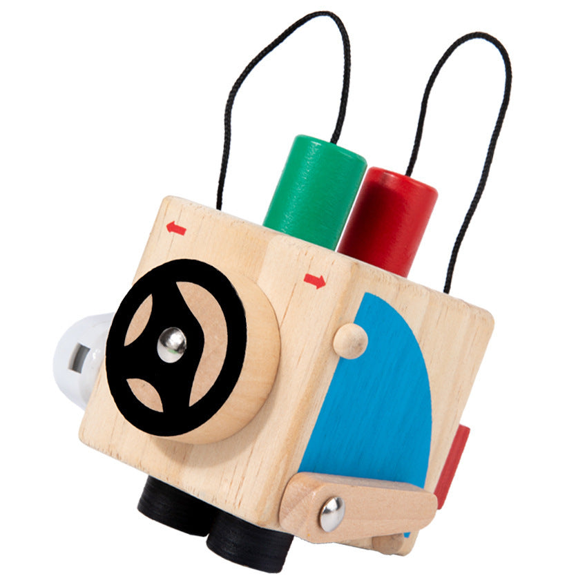 Montessori Multifunctional Busy Blocks for Toddlers